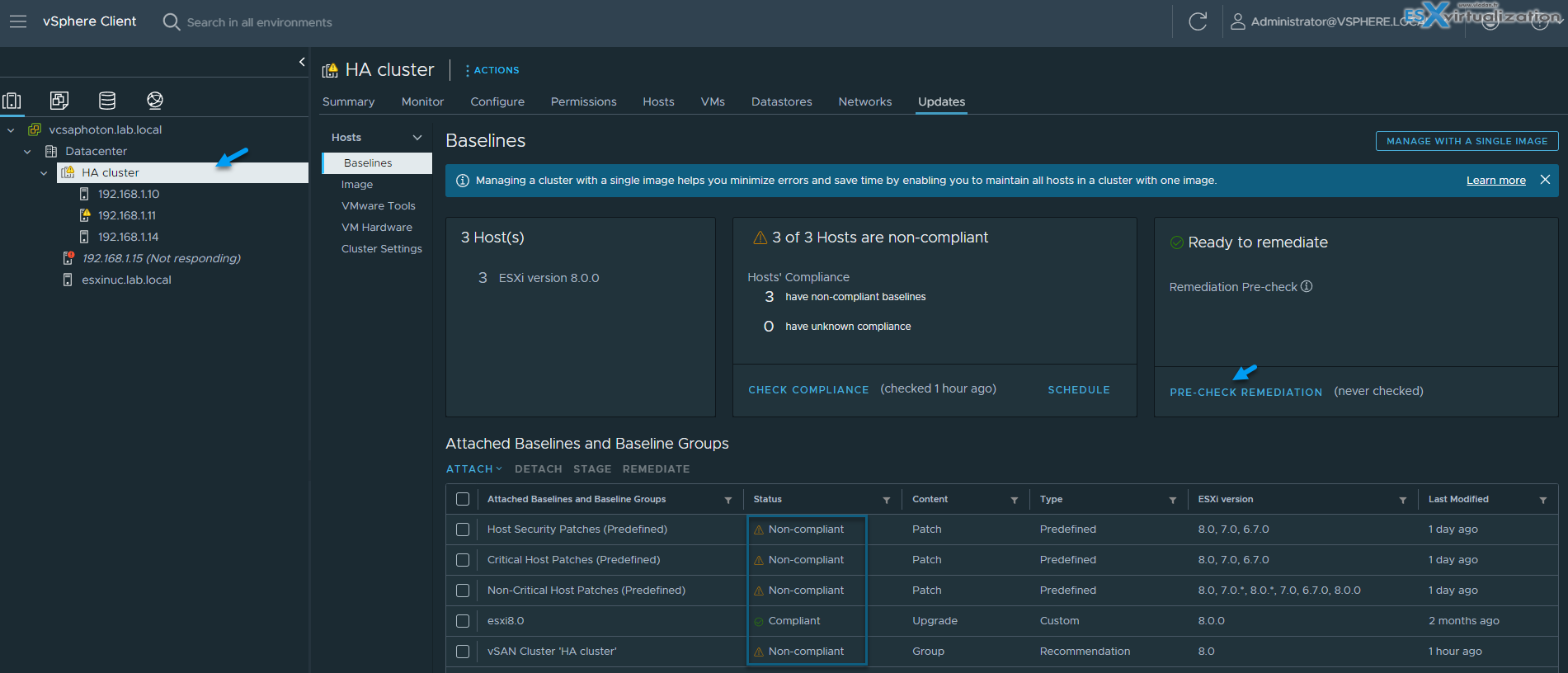 VCP DCV On VSphere 8 X Objective 5 9 Use Virtual Graveyard