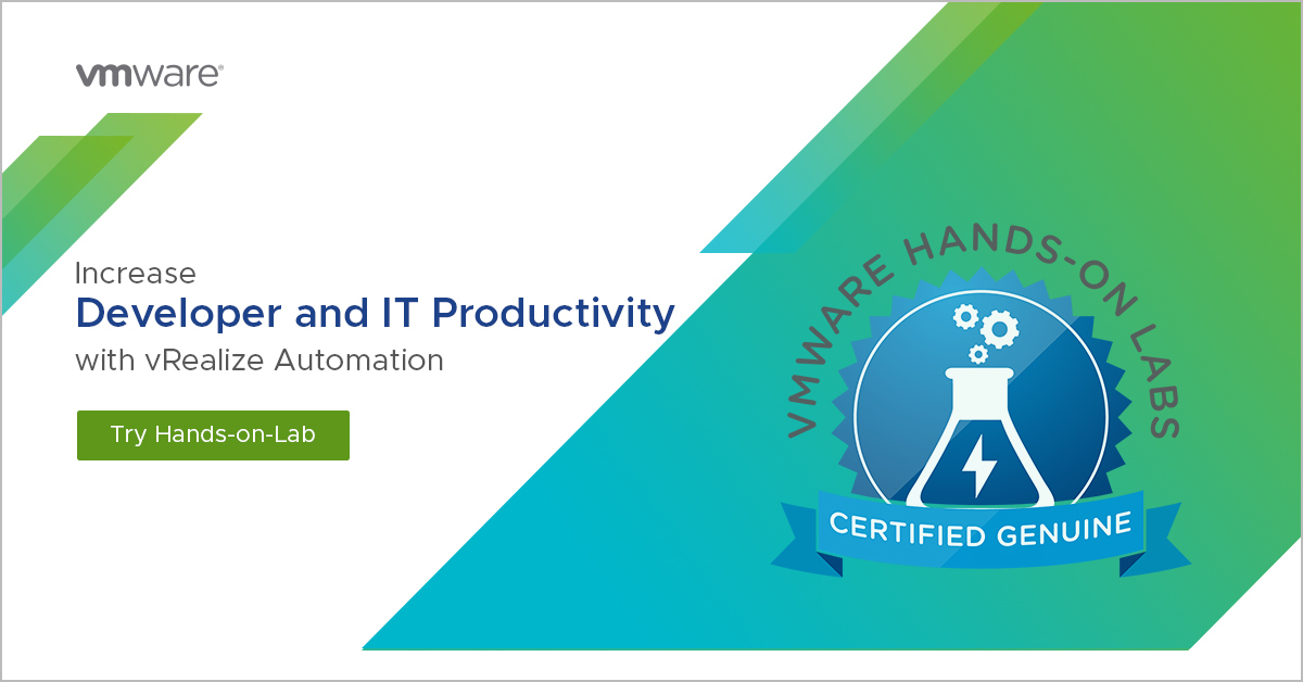 VMware VRealize Automation 7 Hands-on Lab | JPerformer_blog_site