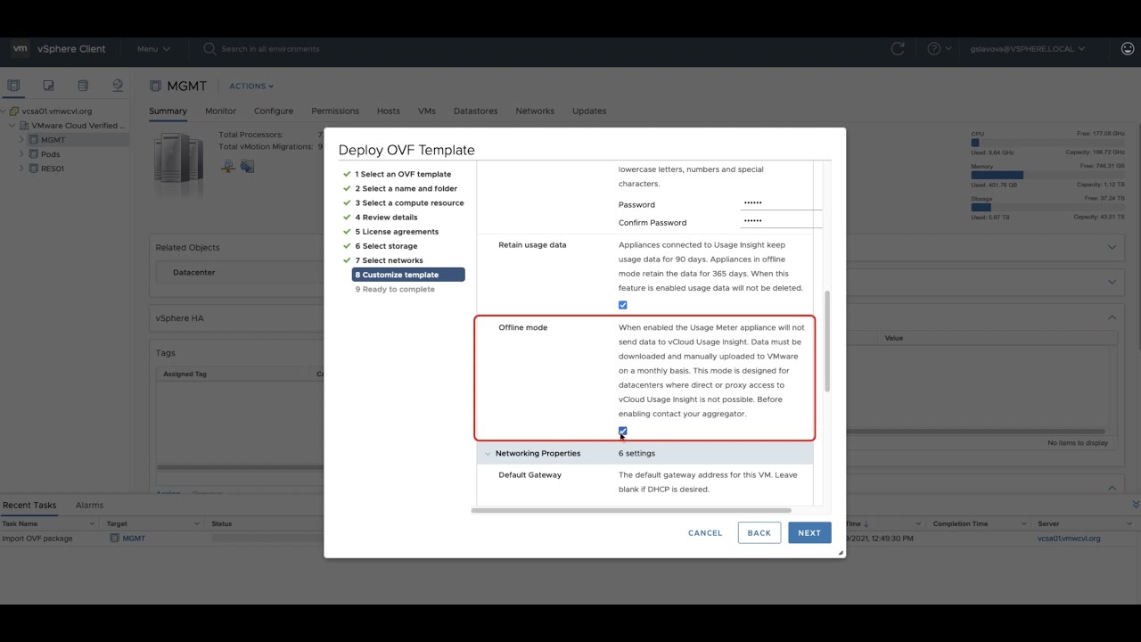 vCloud Usage Meter 4.4 Offline Reporting Virtualisatieadvies