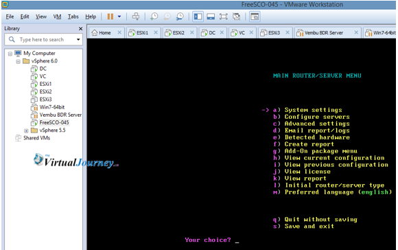 How to Configure Freesco Virtual Router on… | JPerformer_blog_site