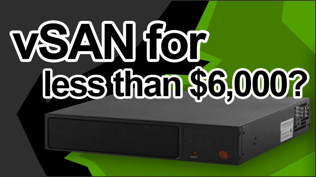 Build A Super Cheap Vmware Hci Solution For Dennisgoedde Blog