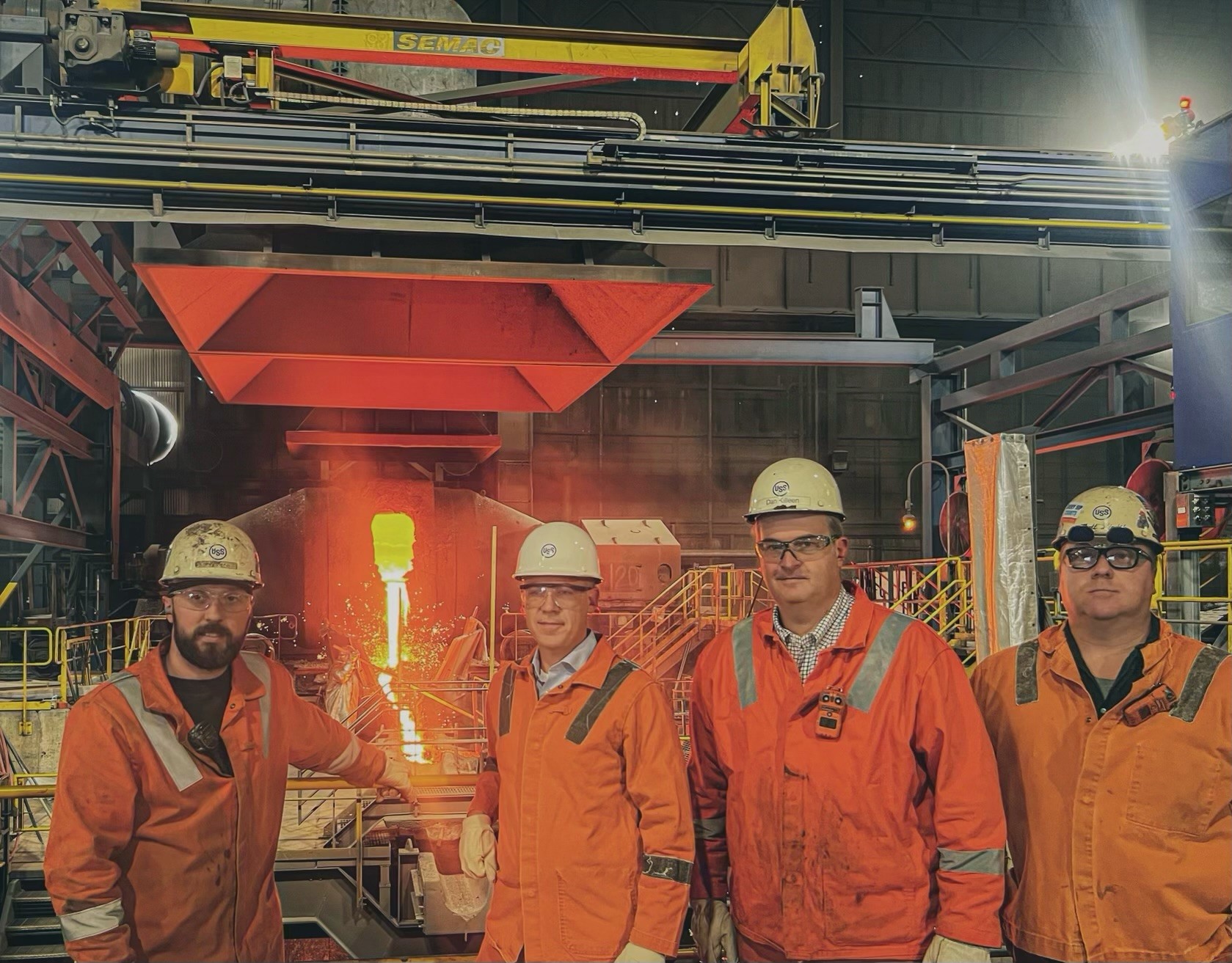 Congressman Jim Banks Visits U. S. Steel Gary Works