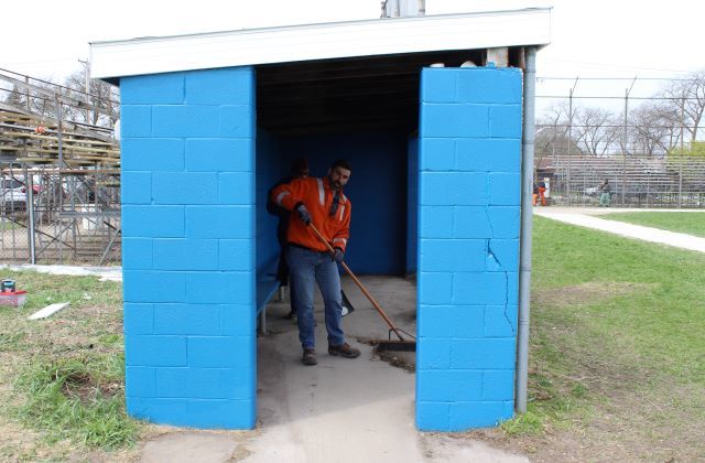 U. S. Steel & Gary SouthShore RailCats Partner to Restore Little League Field