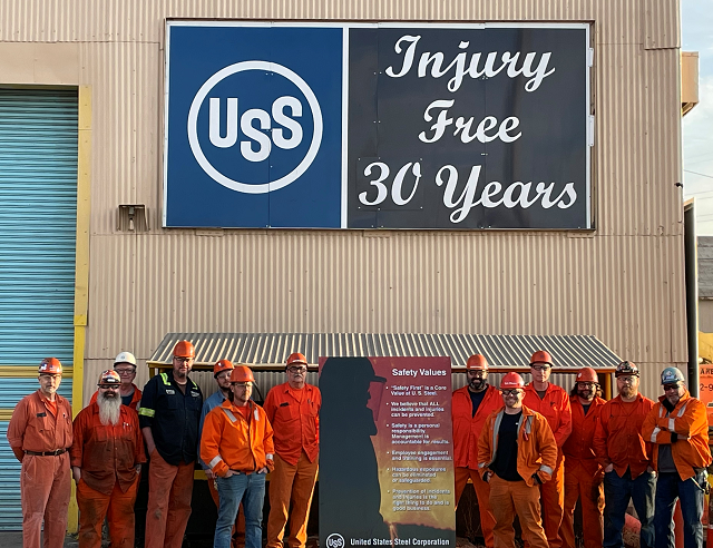 Gary Works West Truck Garage Team Celebrates 30 Years Injury-Free